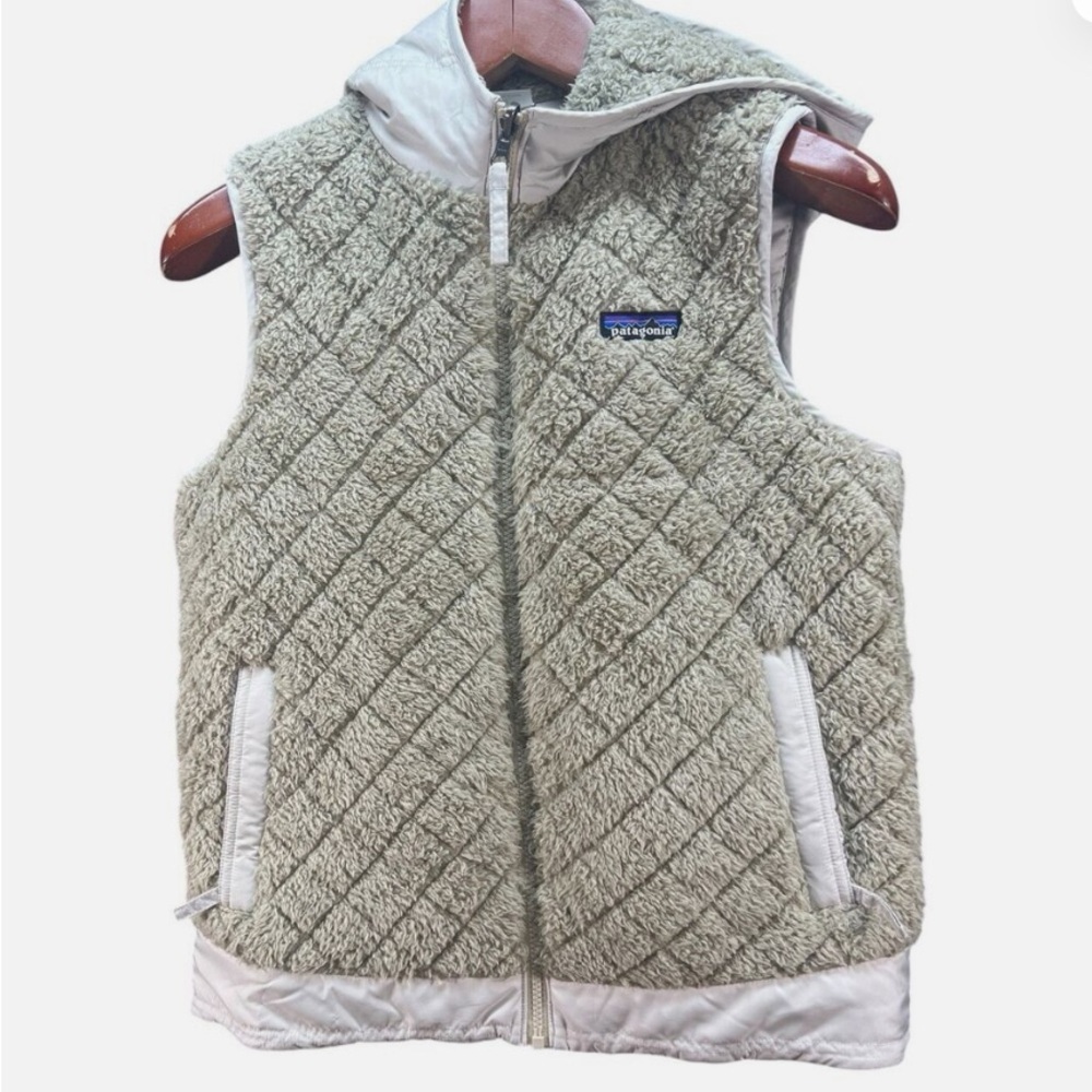 Patagonia Los Gatos reversible hooded vest full zip